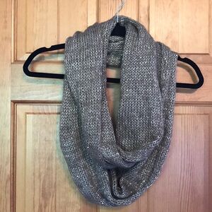 Knit Sequin Infinity Scarf